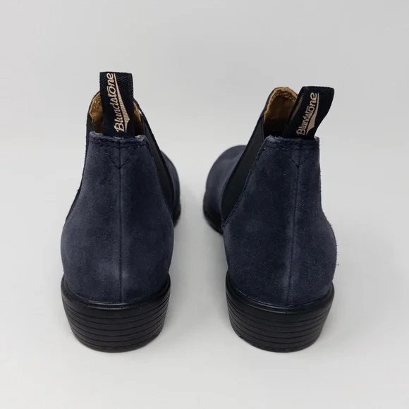 Blundstone 2174 Chelsea Navy Womens Booties Shoes Ankle Boots Size 7 - Picture 3 of 4